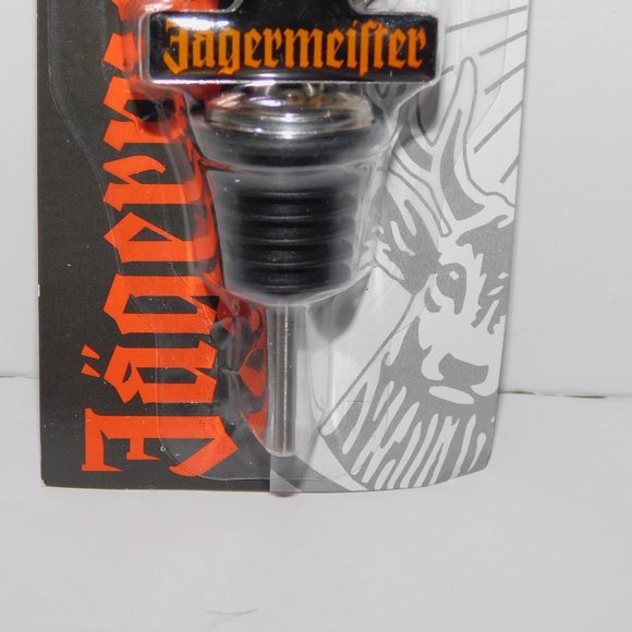 Jagermeister Brand Logo Liquor Bottle Pourer New in Package Stag Head - Picture 4 of 5